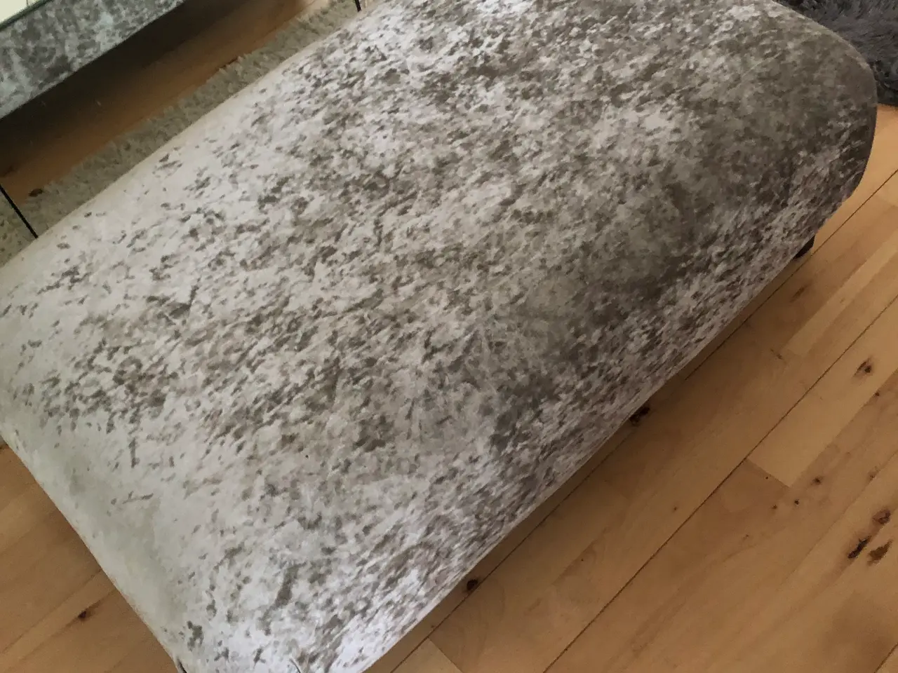 Billede 3 - Sølv velour sofagruppe
