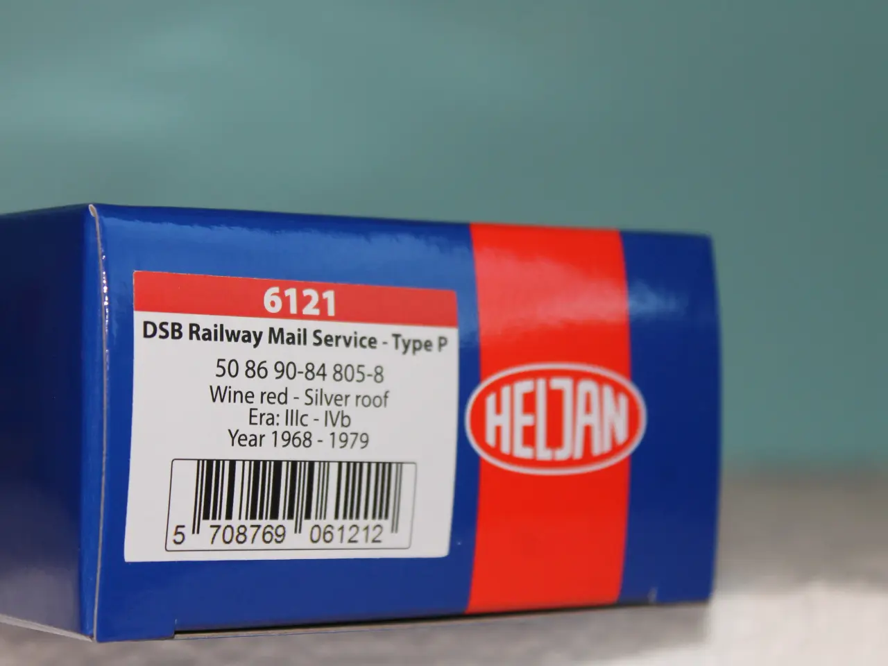 Billede 3 - Heljan H0 6121 DSB Postvogn