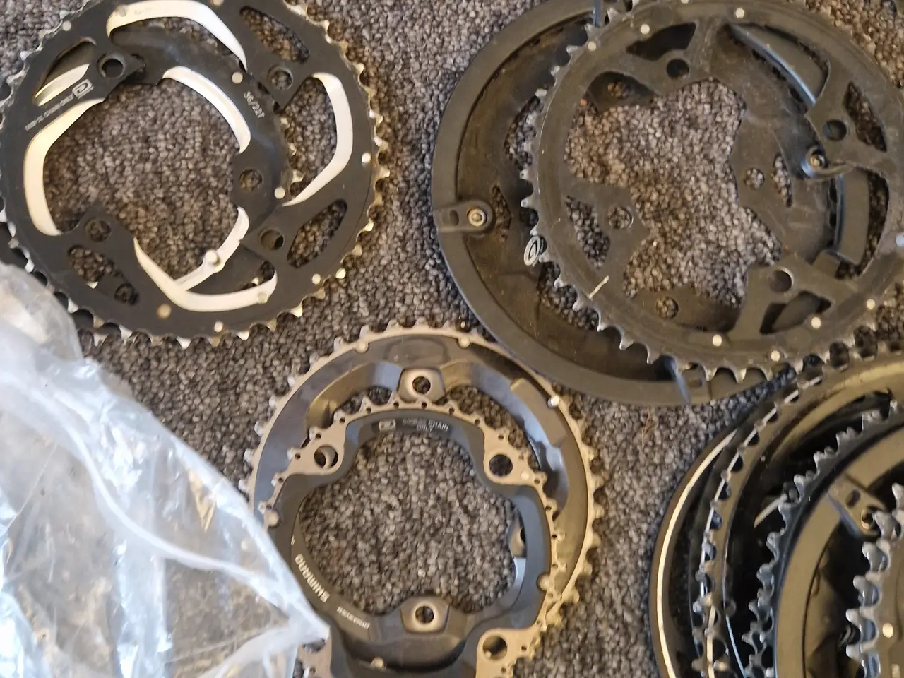 Billede 17 - Cykel parti - hjul dæk gear bremser mm.