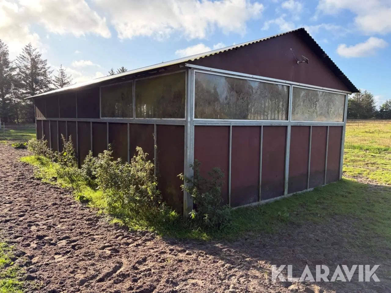 Billede 9 - Læskur med bokse CN Agro 5*10 meter med 2 bokse 1 styk