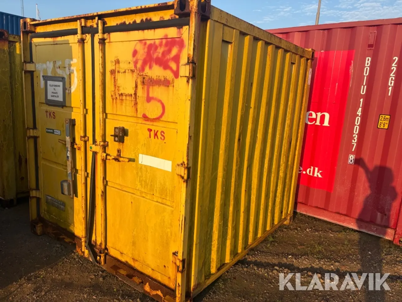 Billede 1 - Skibscontainer CTX container - 8 fods