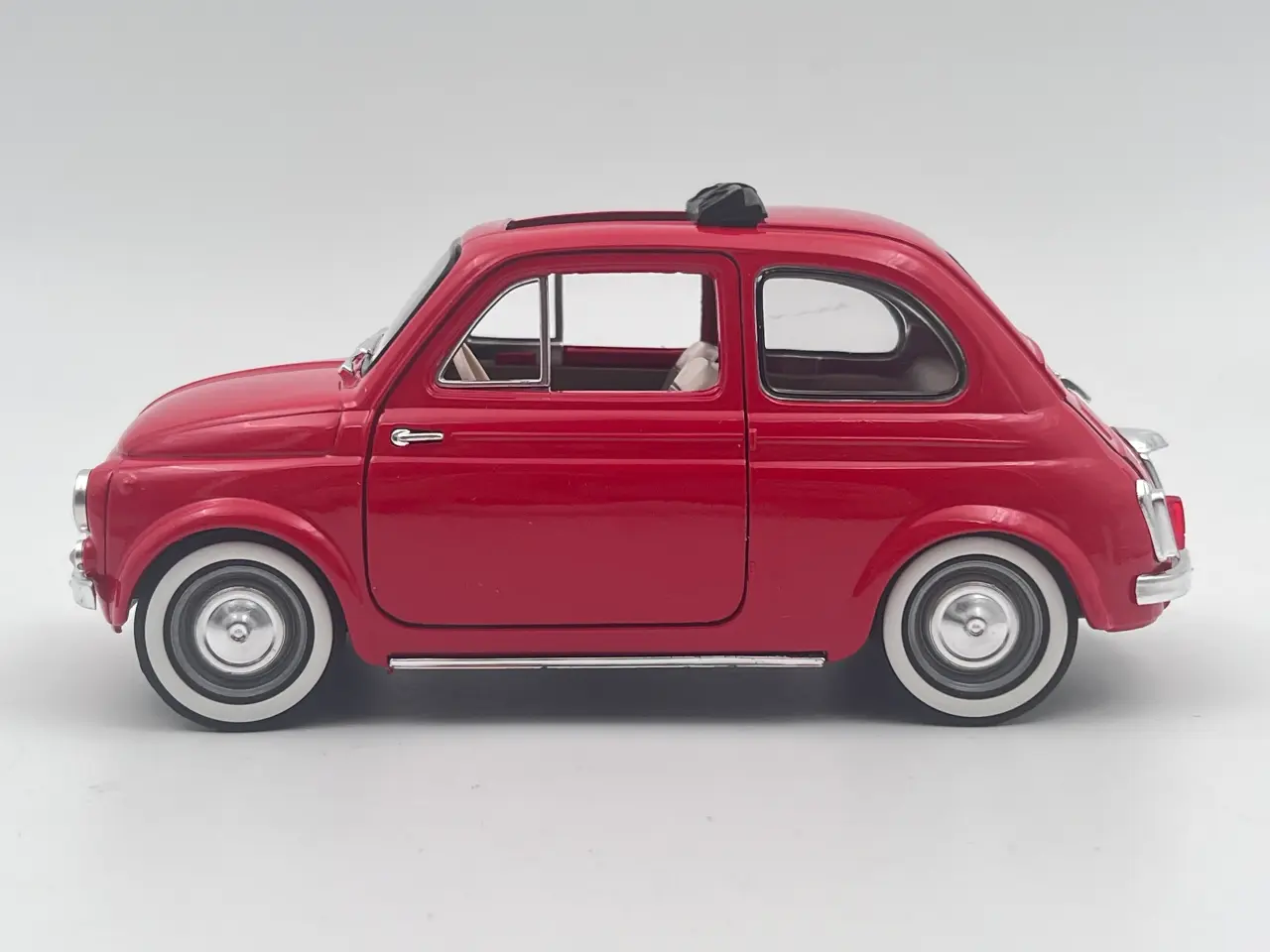Billede 3 - 1960 Fiat 500 Open- 1:16 / 1:18 Sjælden model
