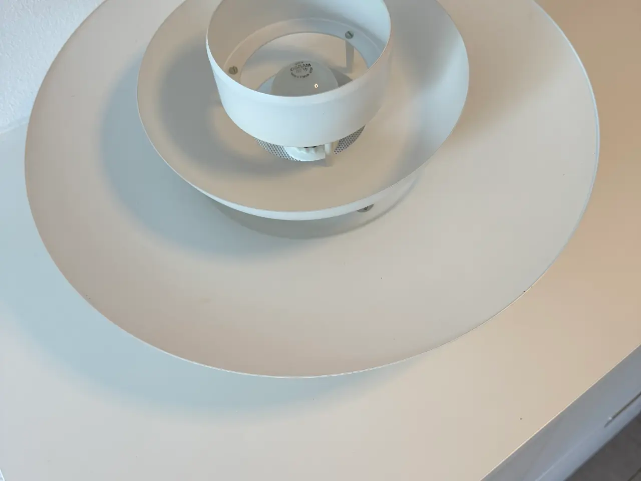 Billede 2 - Loftlampe hvid