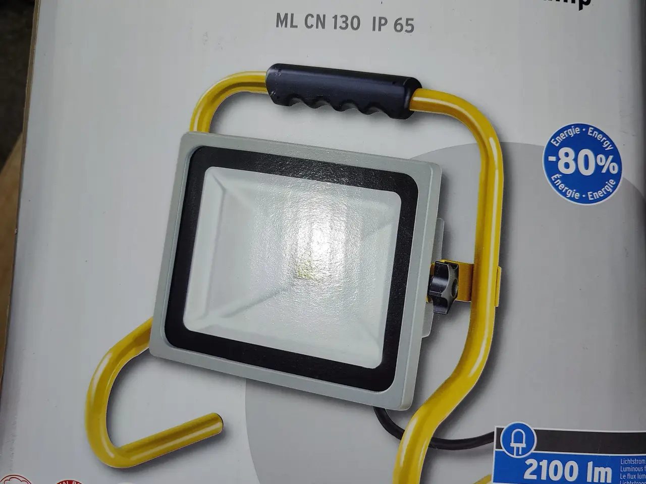 Billede 1 - Brennenstuhl 30w LED arbejdslampe på fod