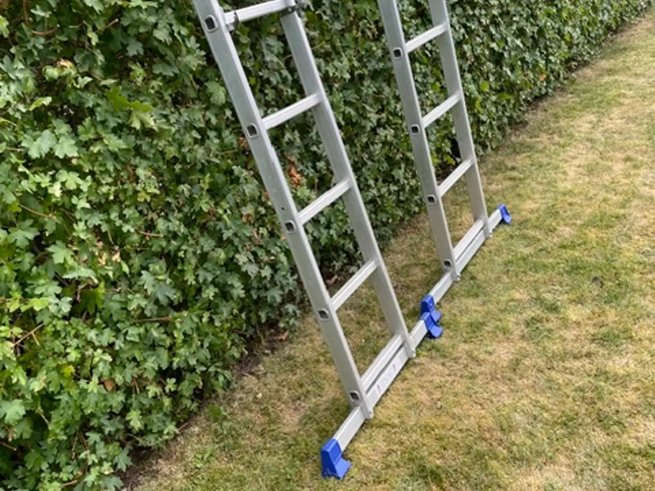 Billede 3 - 2-delt skydestige/kombistige i aluminium