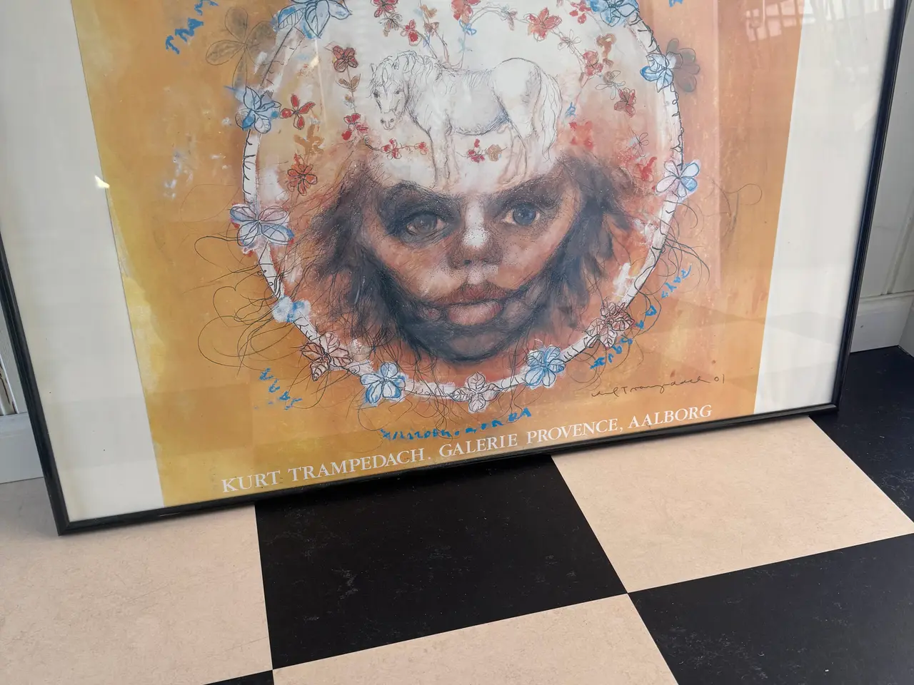 Billede 2 - Kurt Trampedach plakat i ramme