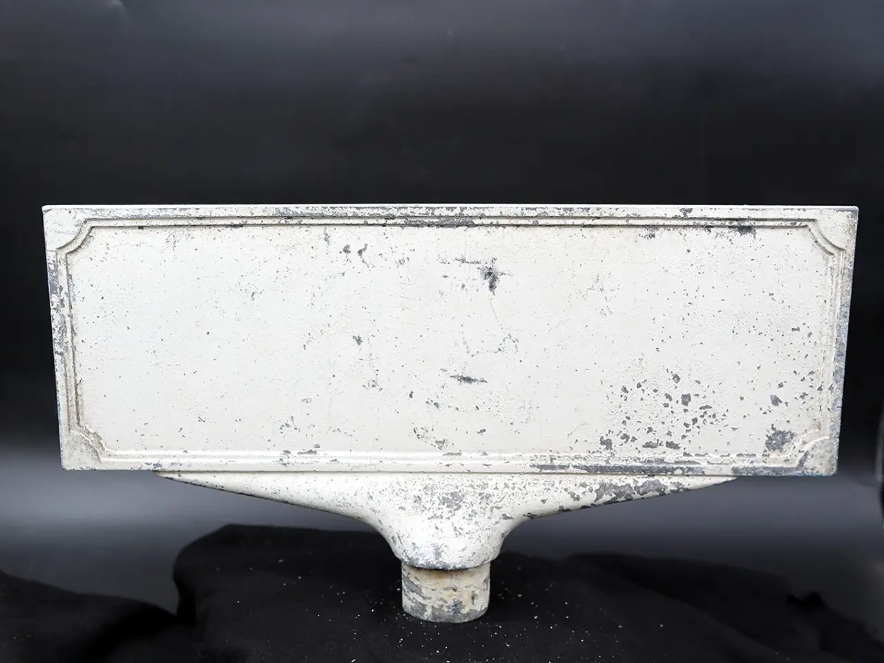 Billede 2 - Vintage dansk vejskilt “Hejrevej” i aluminium