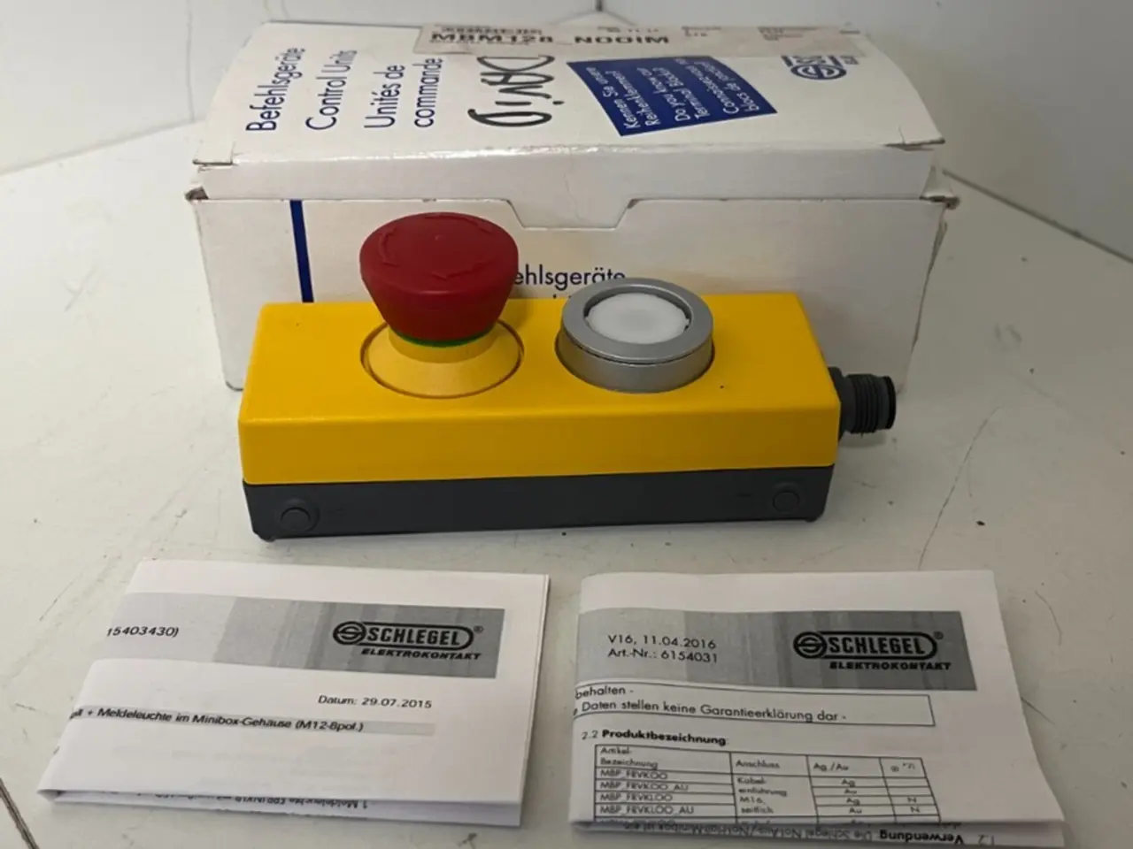 Billede 1 - Schlegel MBM1128 MiniBox Emergency Stop Control -