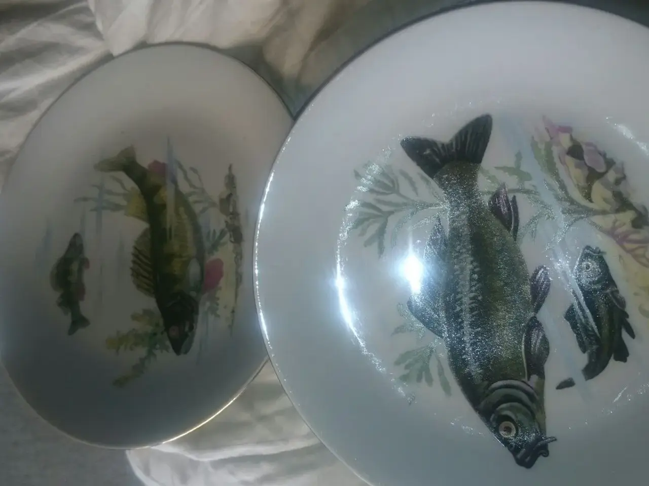 Billede 1 - Fiske tallerkener
