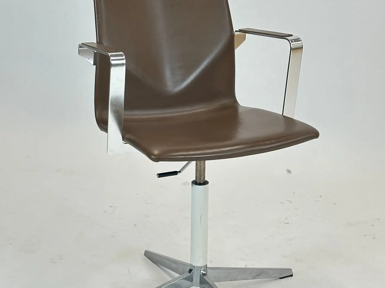 Billede 1 - Four Design 4-Cast XL Stol – Mørkebrun med Krom Stel