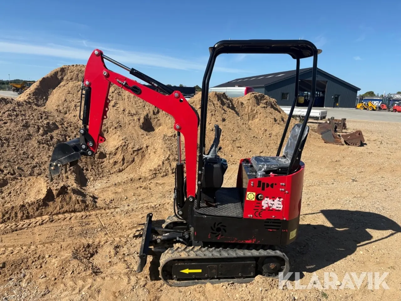 Billede 2 - Minigraver JPC HT12 med skovl