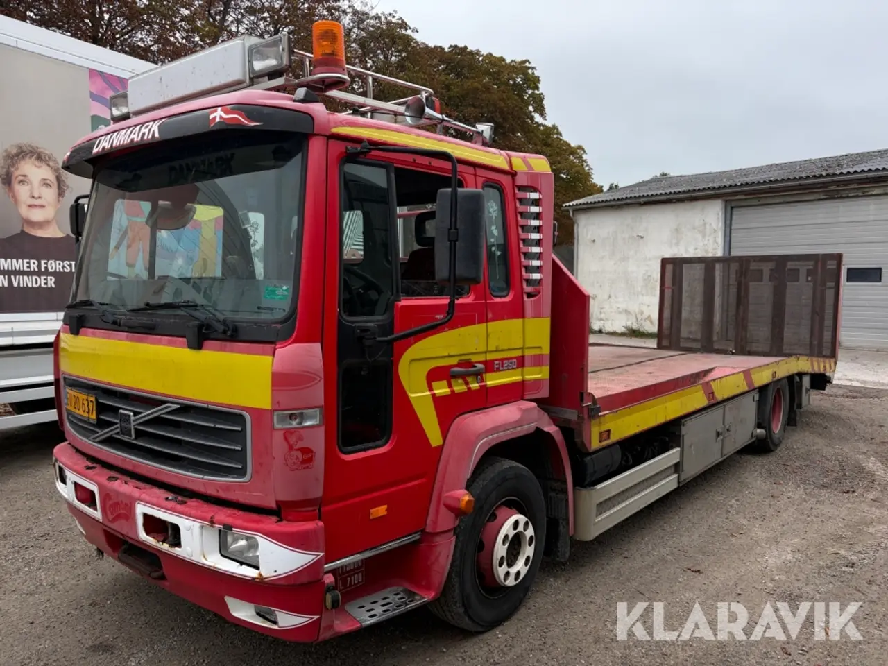 Billede 1 - Fejeblad Volvo FL