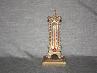 Metal termometer stempel Daniel Møller Højde 15 cm
