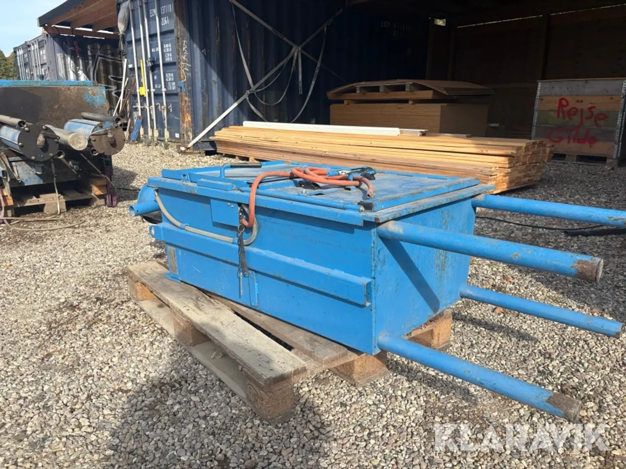 Billede 2 - Pap/plastik presse Miltek Cp. 102 HD