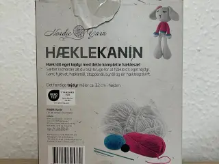 Hæklesæt – Hæklekaninen fra Nordic Yarn – komplet