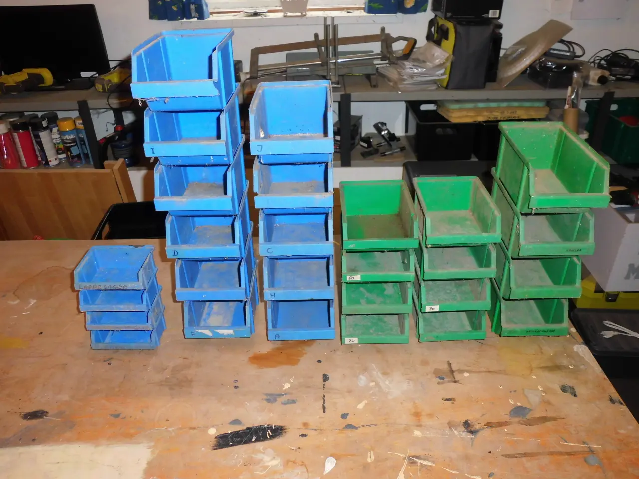 Billede 1 - Brugte plastskuffer Raaco.