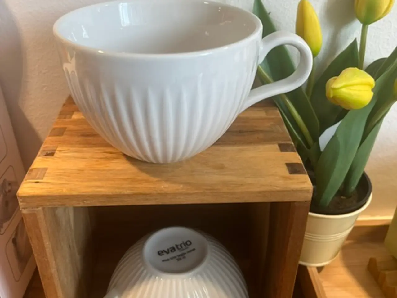 Billede 4 - Lækkert hvidt porcelæn: Eva Trio Legio Nova kopper