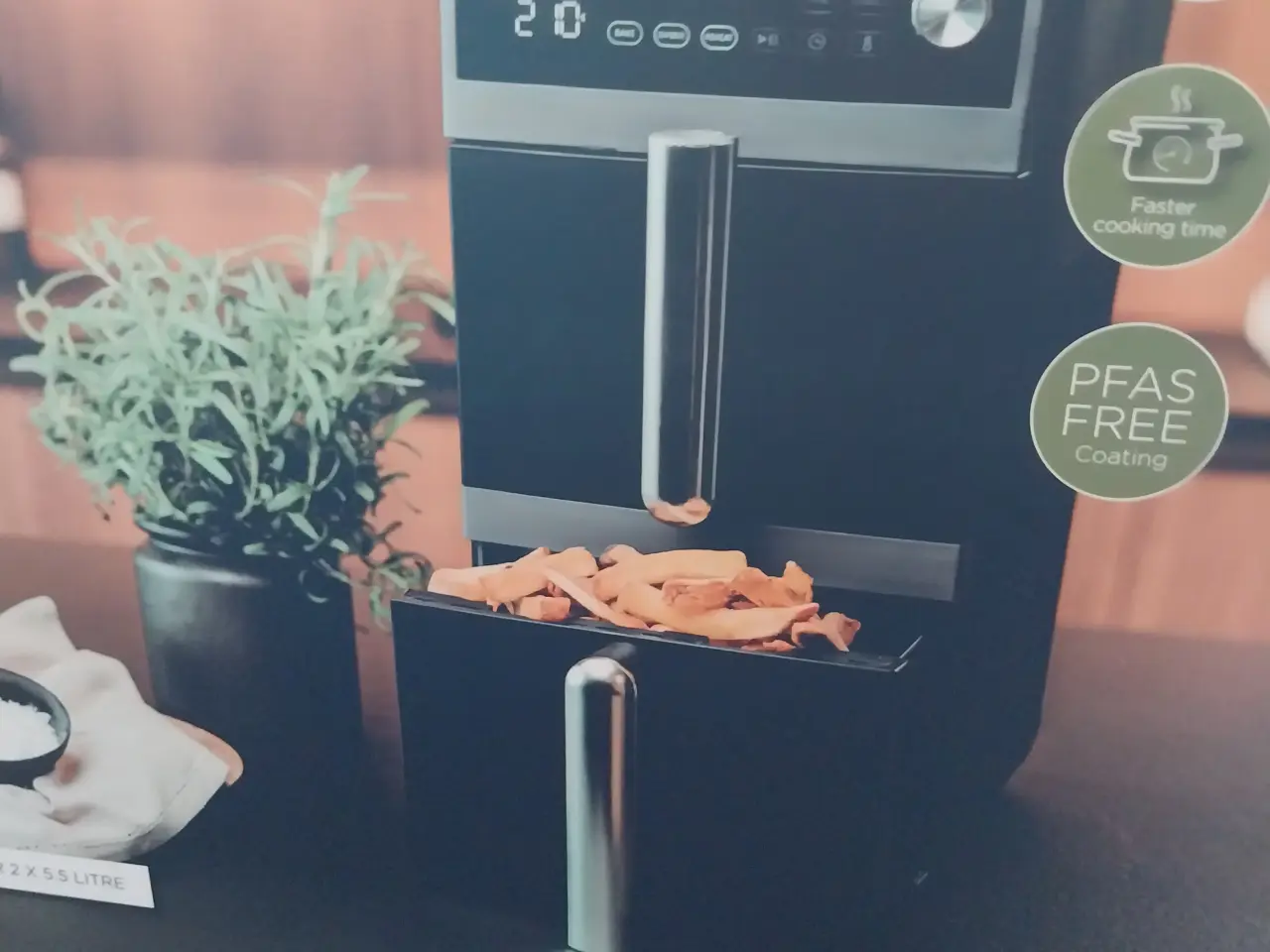 Billede 3 - Dobbelt airfryer