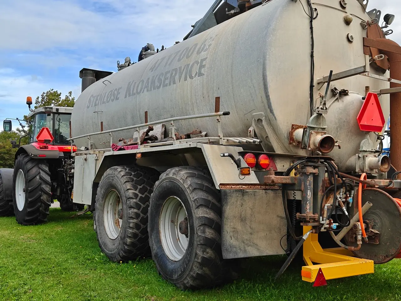Billede 4 - Slamsuger - spulevogn inkl. Massey Ferguson 8220 Traktor