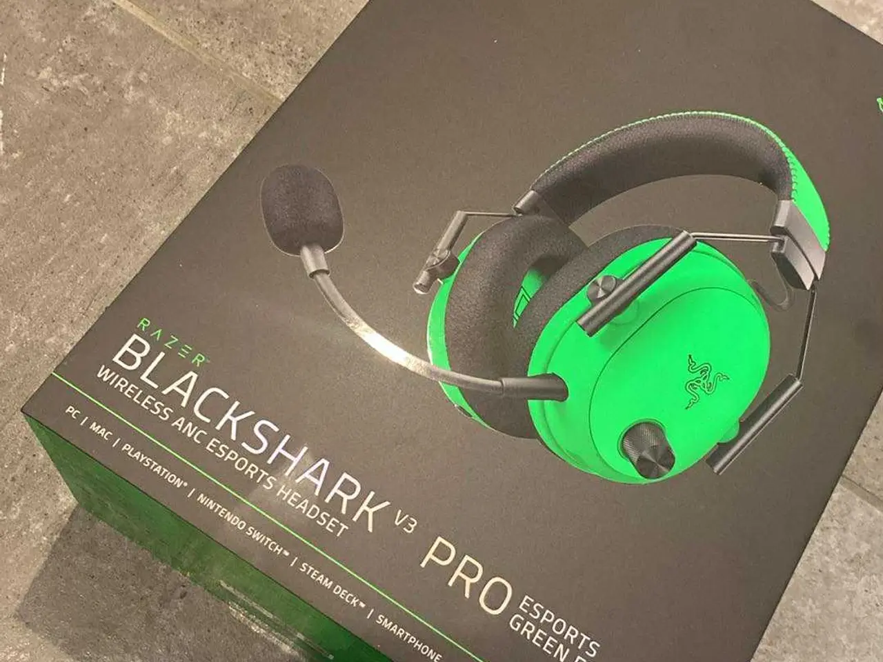 Billede 1 - Razer blackshark v3 pro headset Aldrig brugt