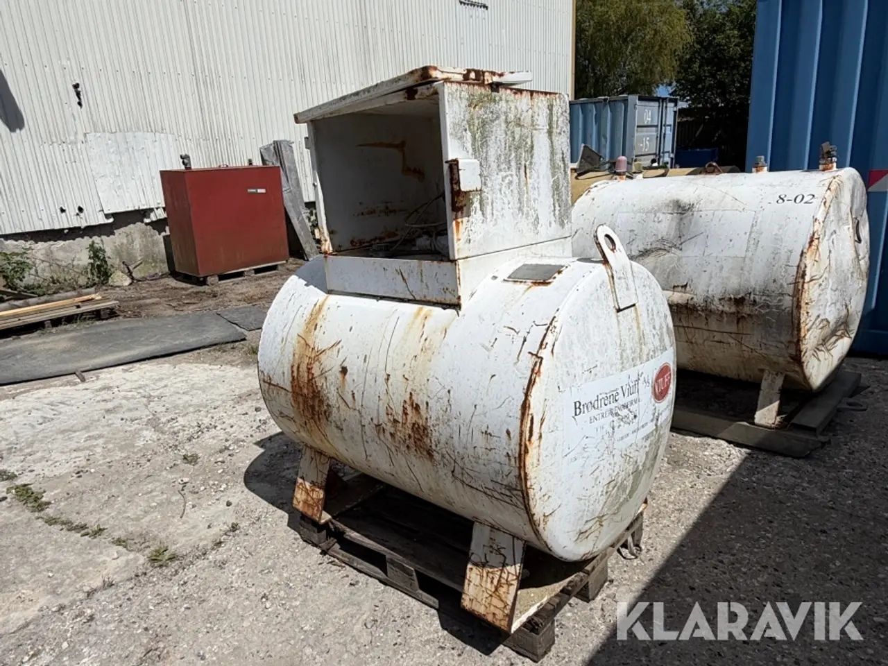 Billede 4 - Ståltank 1000L