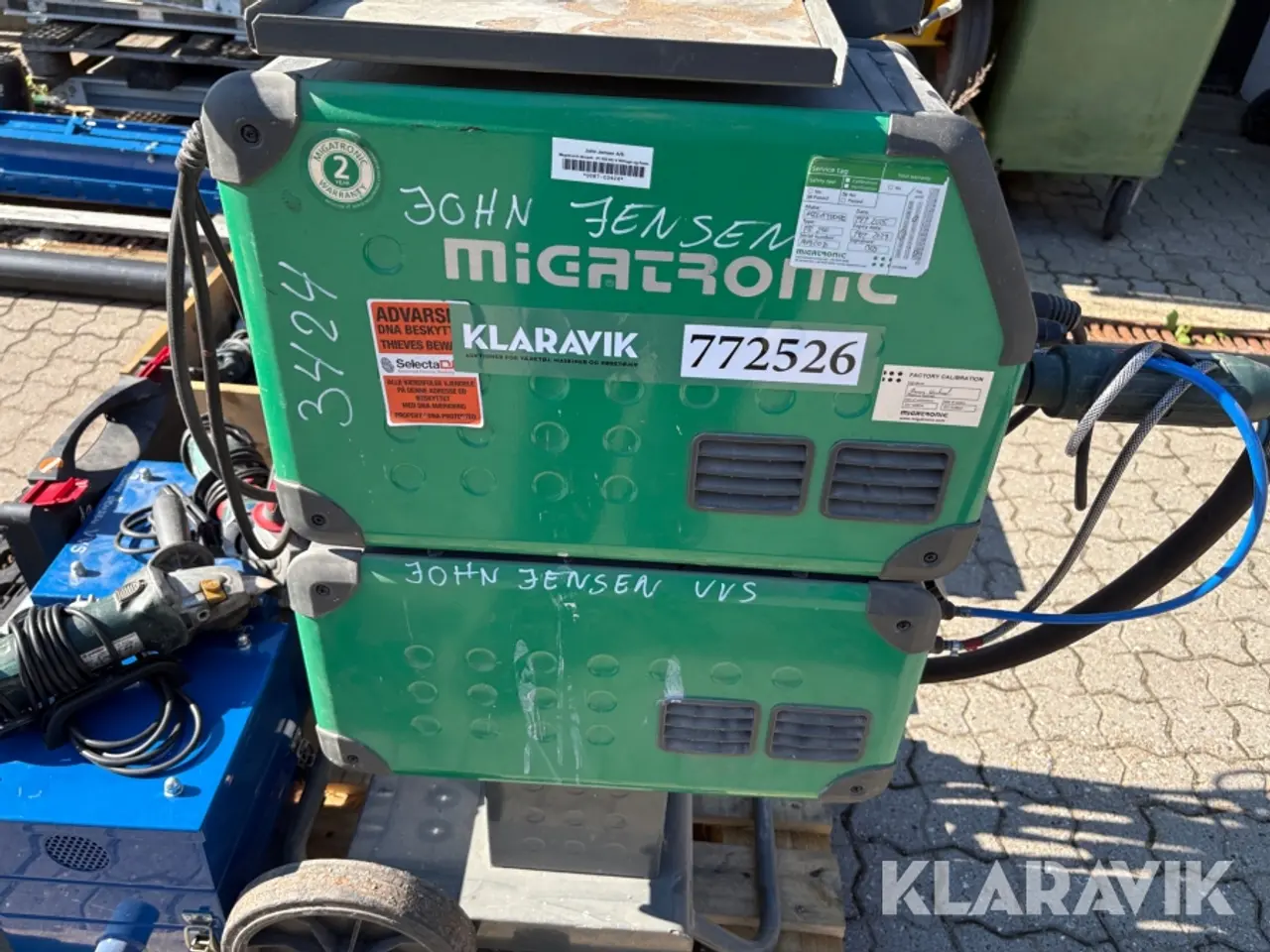 Billede 5 - Svejsemaskine Migatronic PI 250 DC med 6 tilbehør