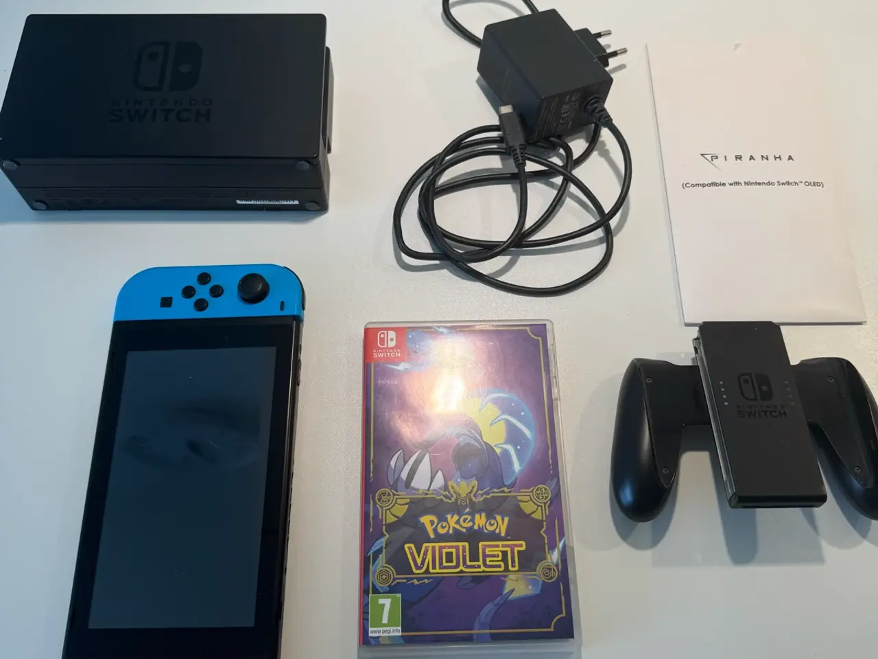 Billede 1 - Nintendo Switch + Pokémon Violet + FC24 + Dock