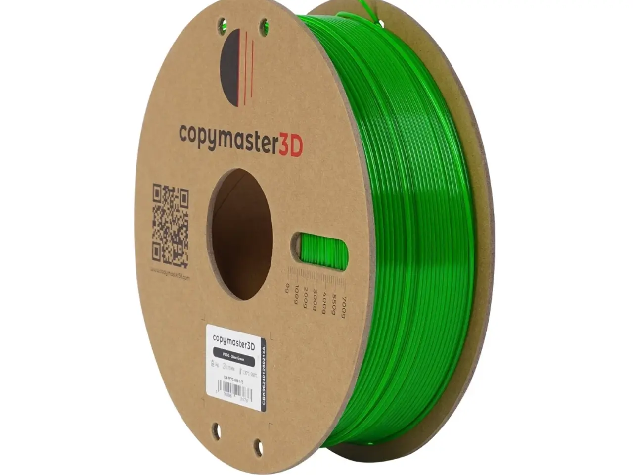 Billede 1 - COPYMASTER3D - PETG - Slime Green - 1.75mm - 1kg