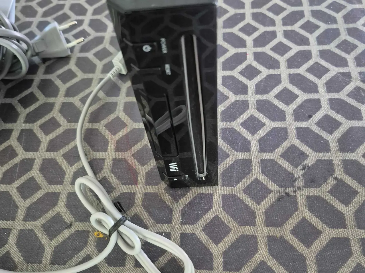 Billede 3 - Sort Nintendo Wii uden controllere 