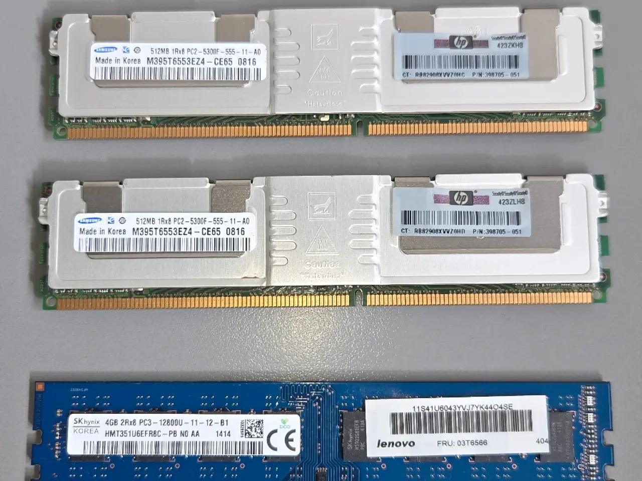Billede 4 - RAM / Computer hukommelse – blandet lot