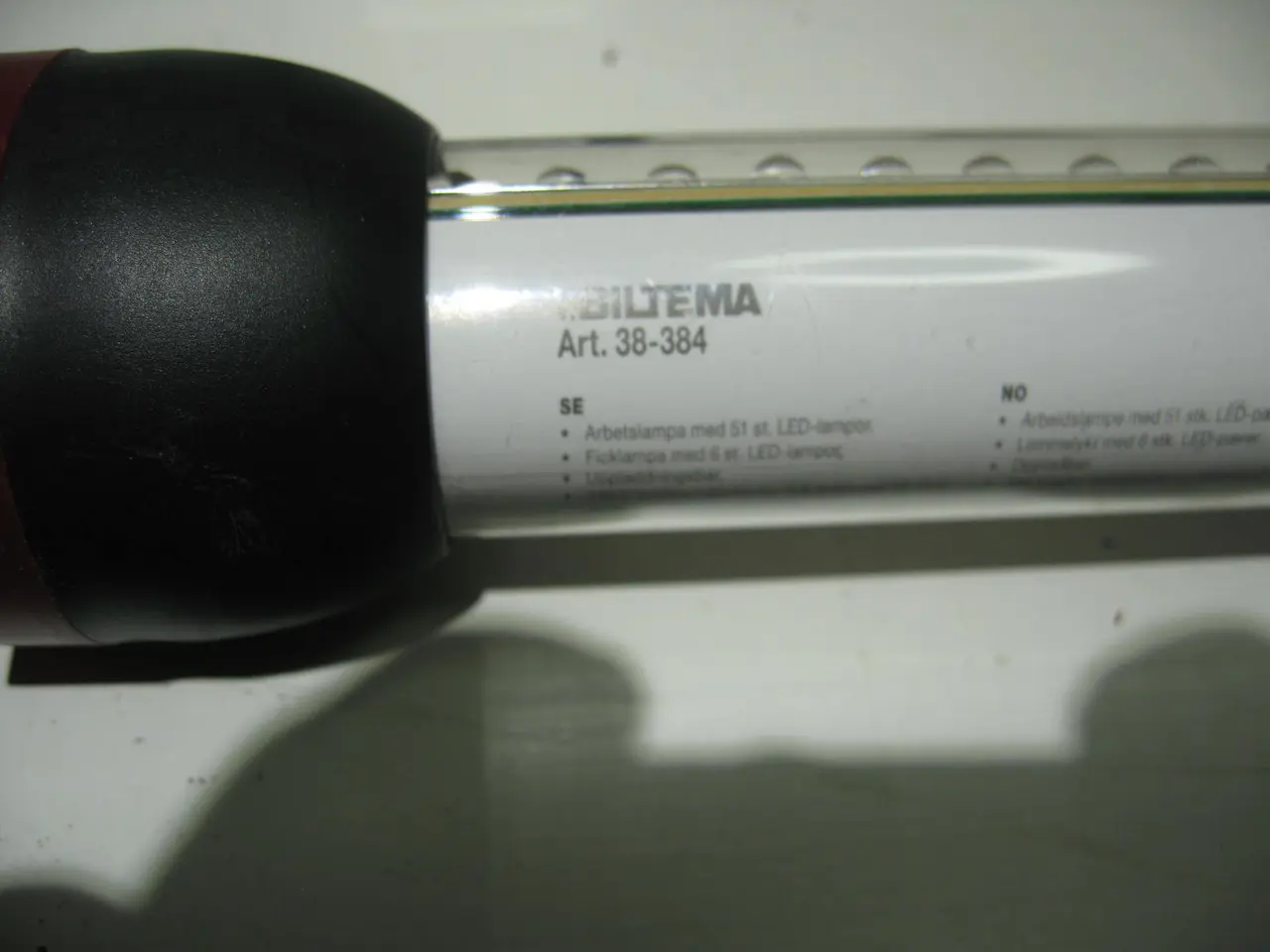 Billede 2 - Genopladelig LED-arbejdslampe og lommelampe