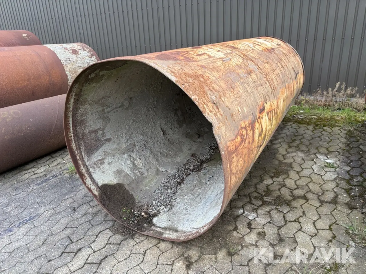 Billede 1 - Casing jern rør 3400x1260mm 1 styk