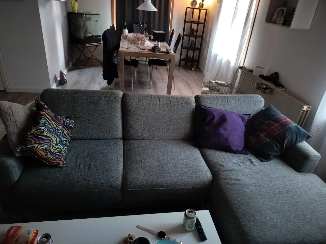 Billede 2 - Sofa med chaiselong