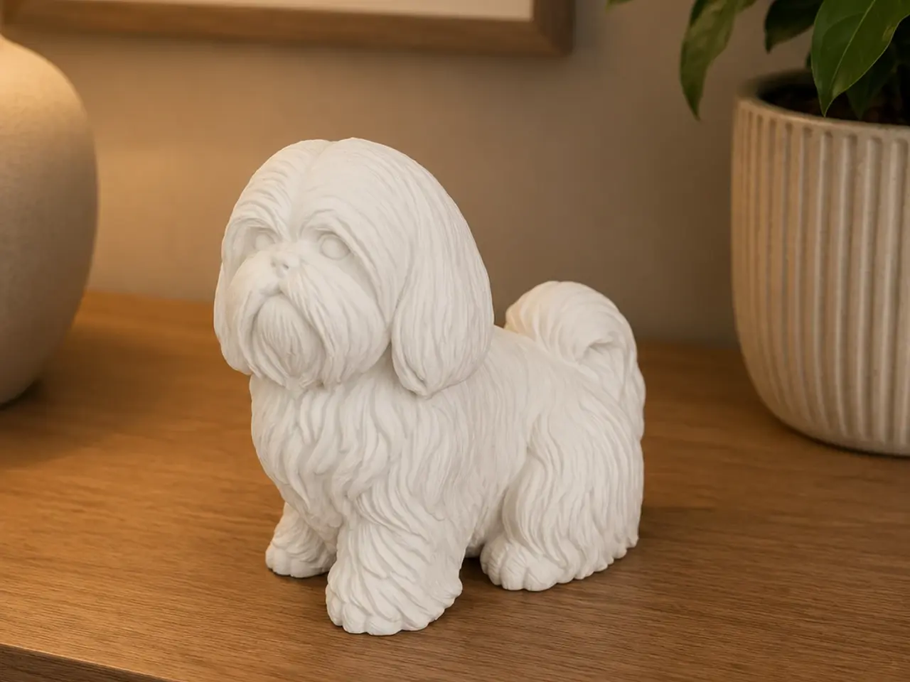 Billede 1 - Shih Tzu figur