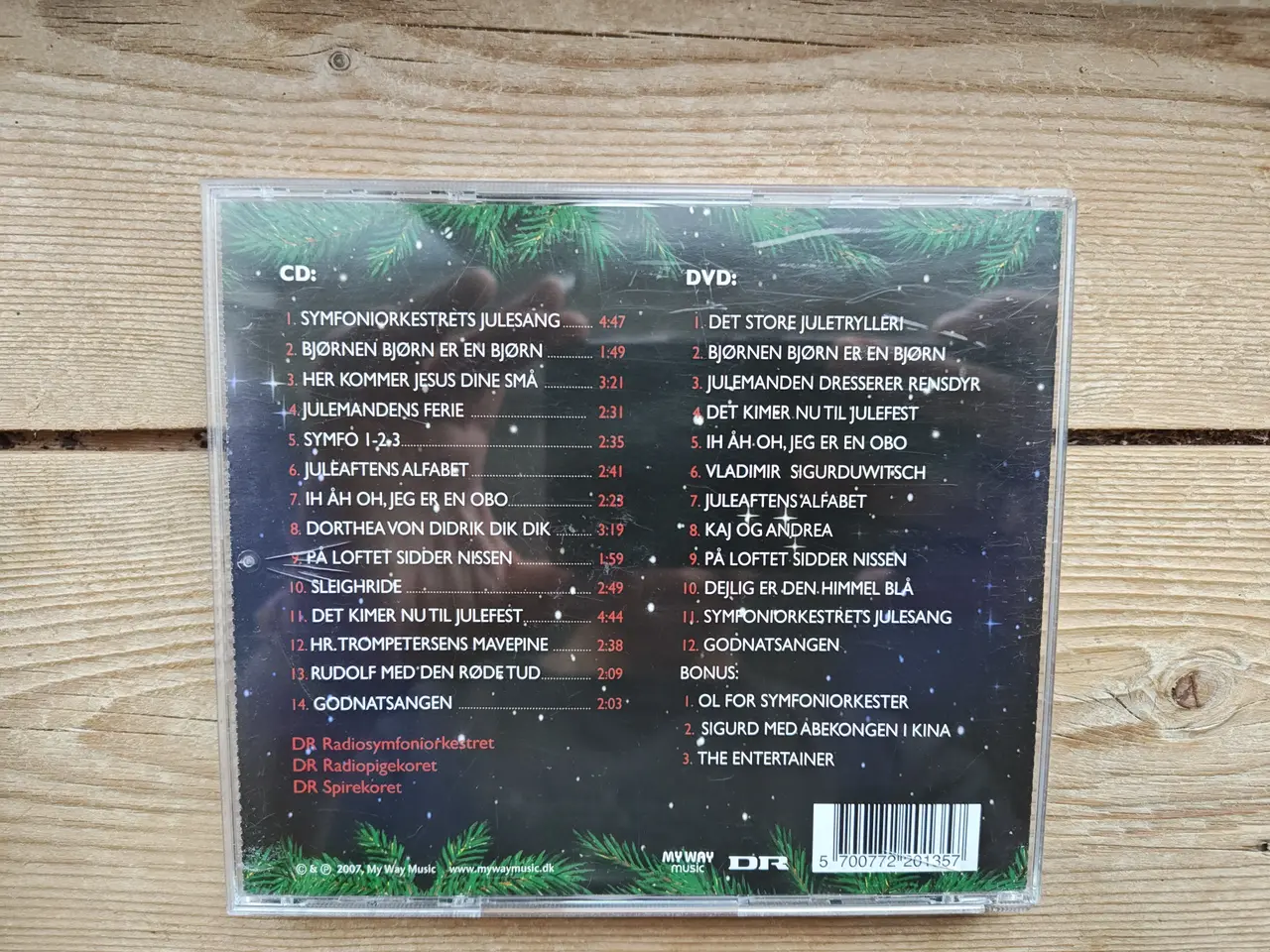 Billede 2 - DR Jul med Sigurd CD samt DVD med Julekoncert
