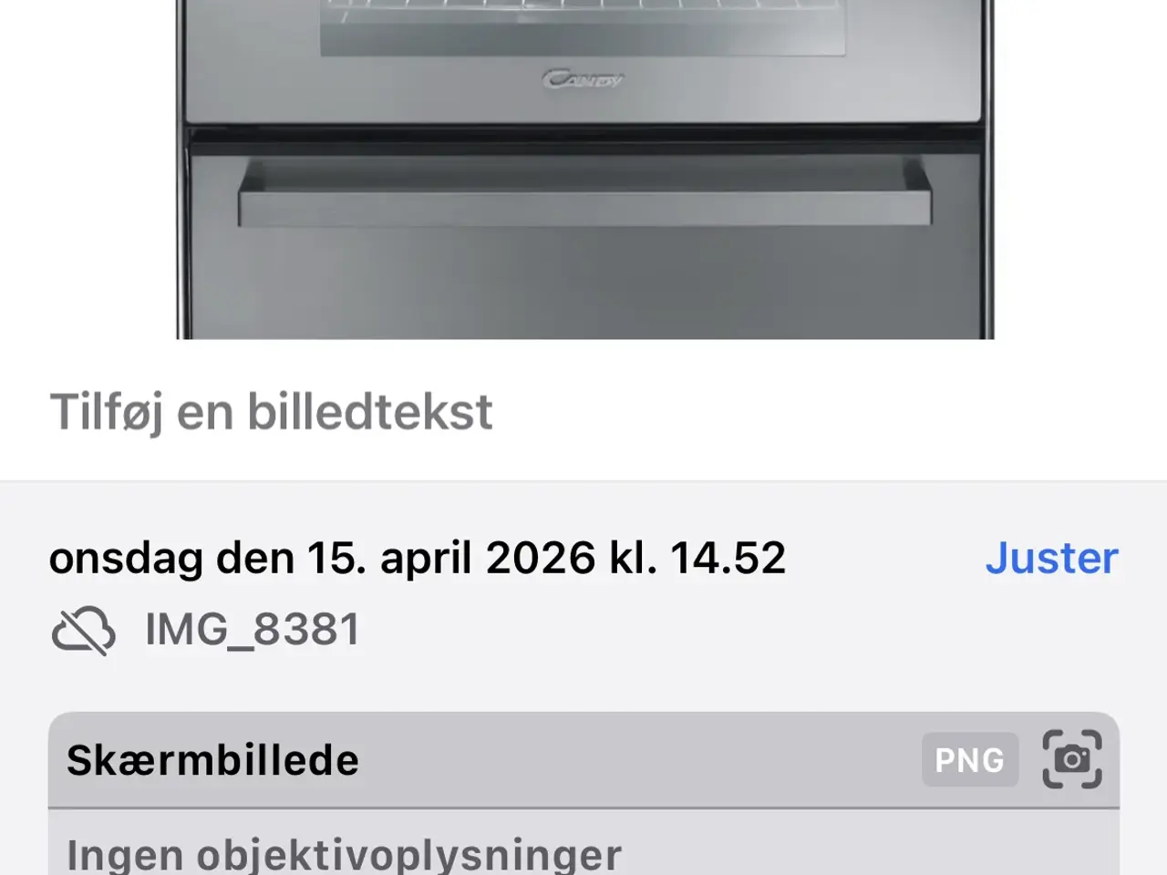 Billede 1 - Kombineret opvaskemaskine og ovn rustfri