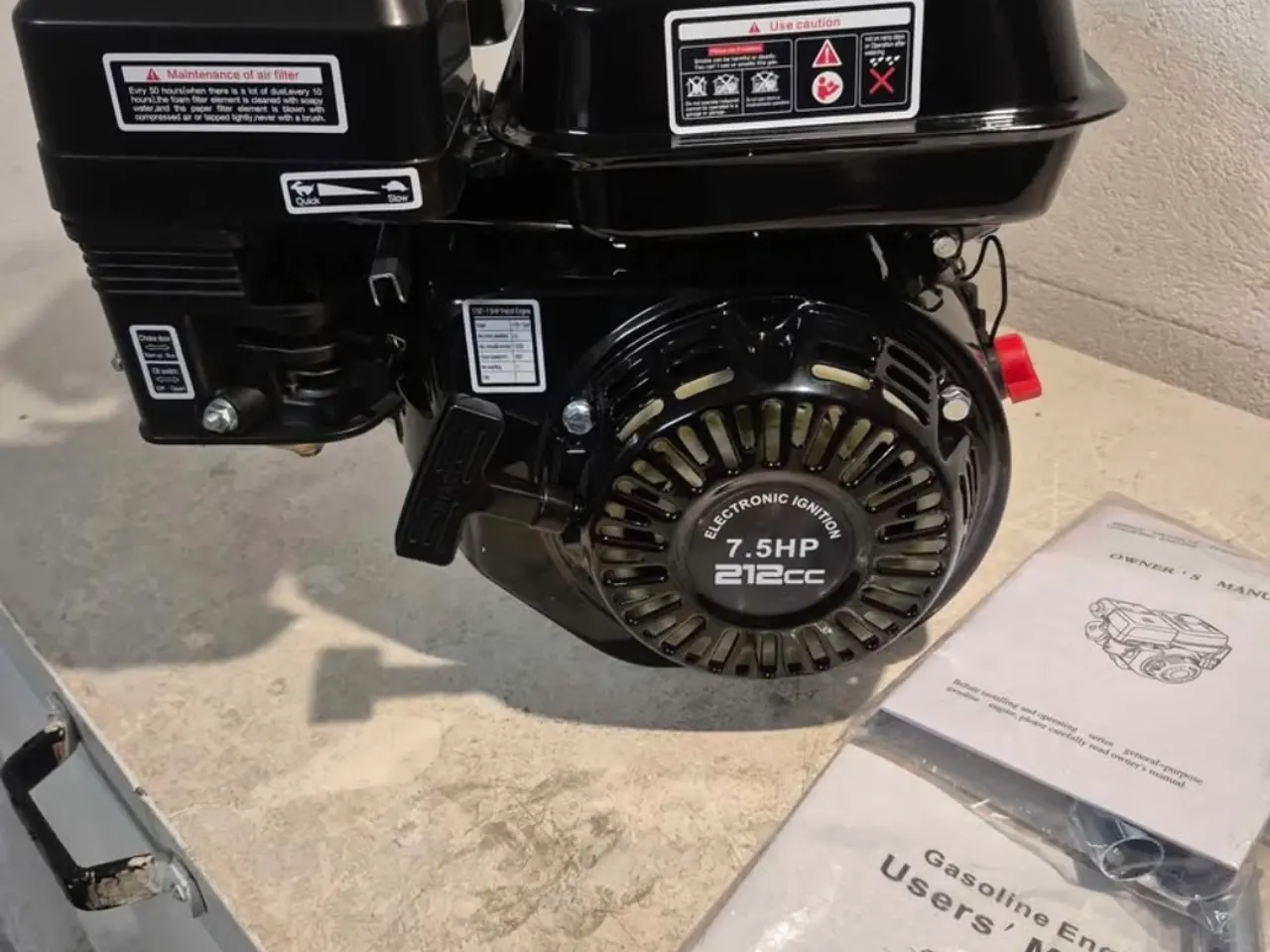 Billede 2 - HELT NYE "Honda motor" Loncin 212 cm 7.5 Hk.