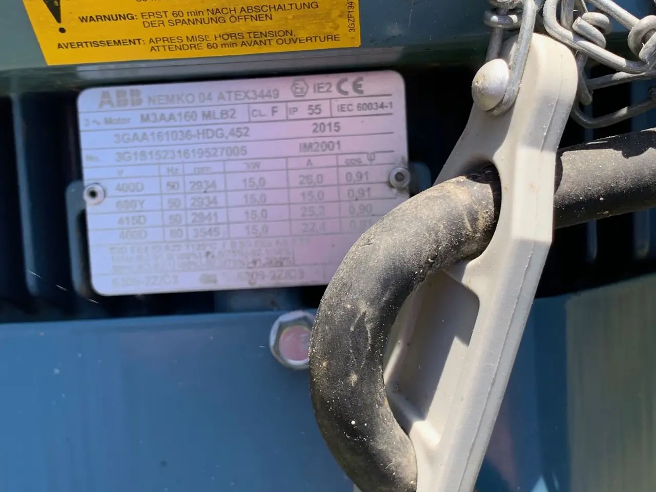 Billede 3 - Skiold SK 5000 skivemølle 15 kw
