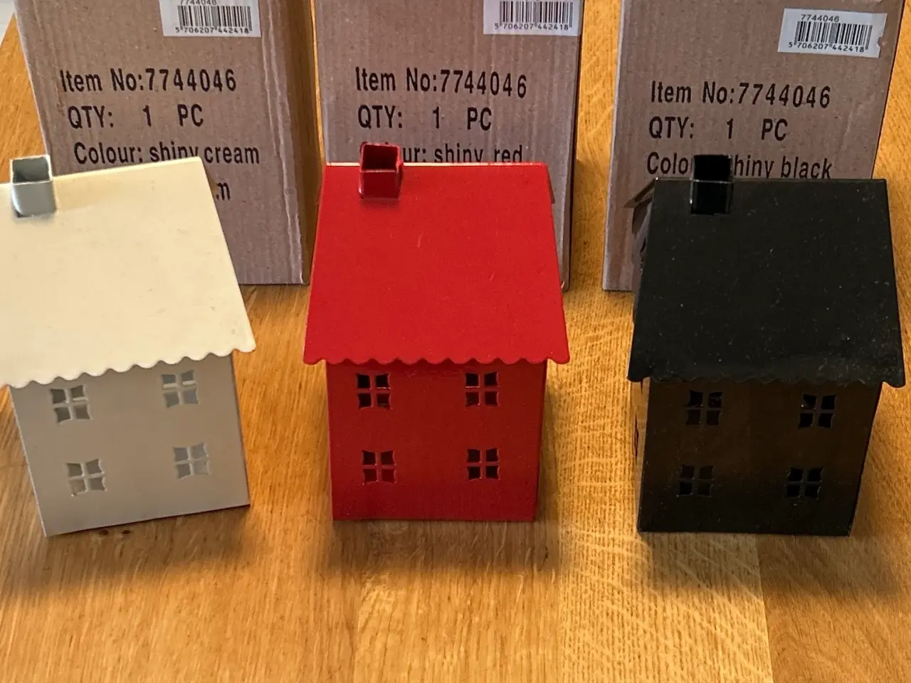 Billede 1 - Hyggelige huse til fyrfadslys