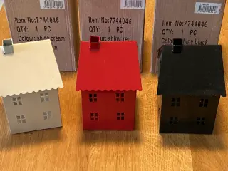 Hyggelige huse til fyrfadslys