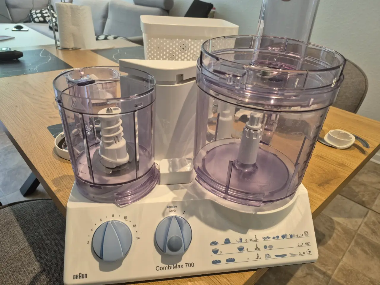 Billede 1 - Braun CombiMax 700 foodprocessor