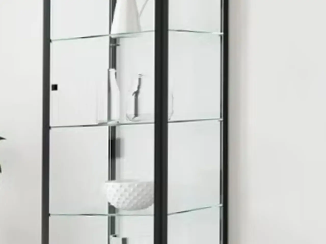 Billede 1 - Smukt glas vitrine