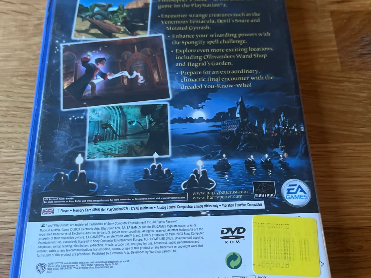 Billede 2 - Ps2 dvd spil 2003 Harry Potter