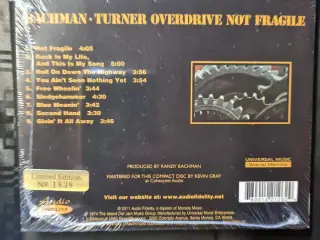 Bachman Turner Overdrive: Not Fragile 24K Guld CD