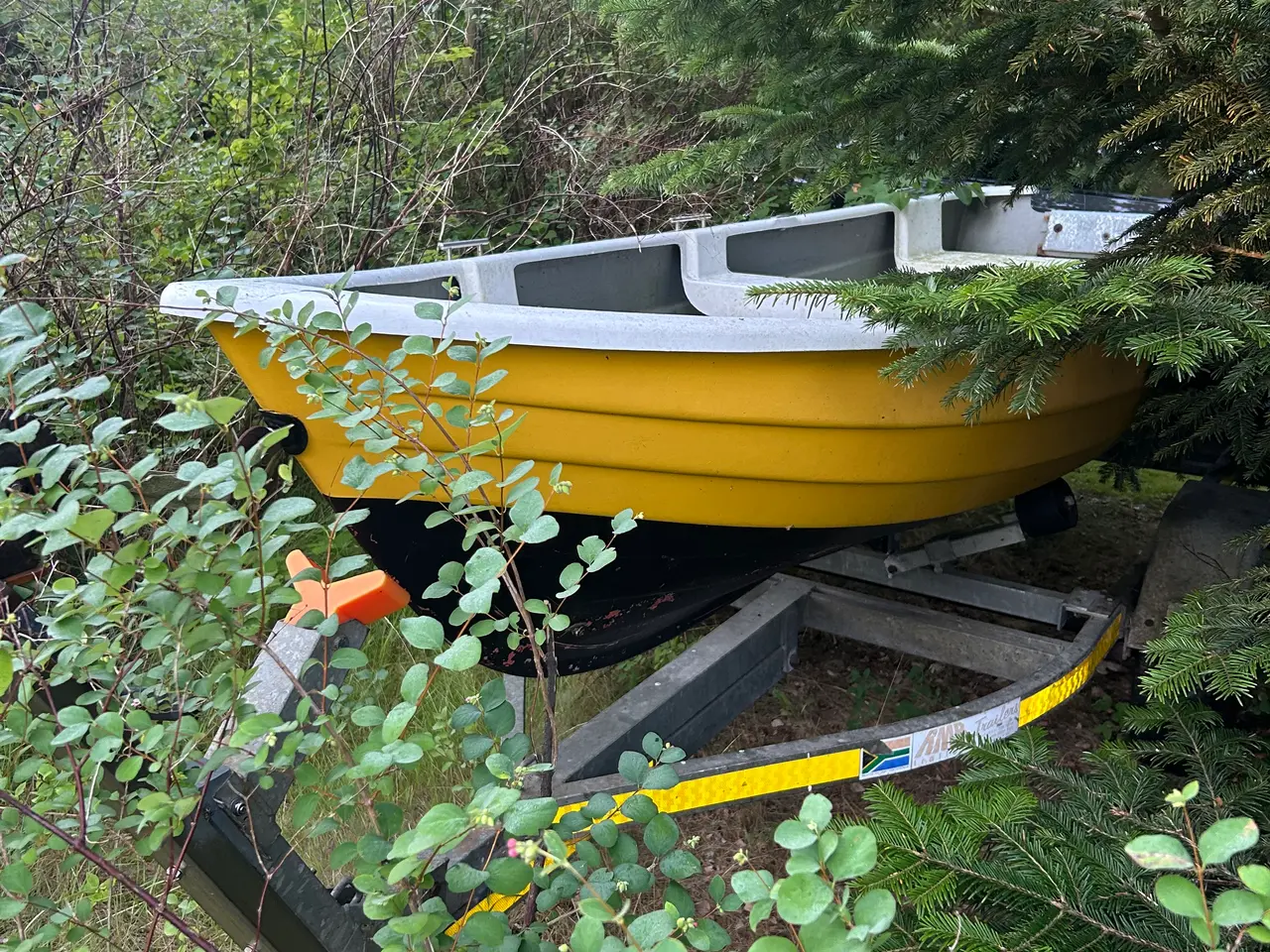 Billede 4 - jolle med motor og trailer
