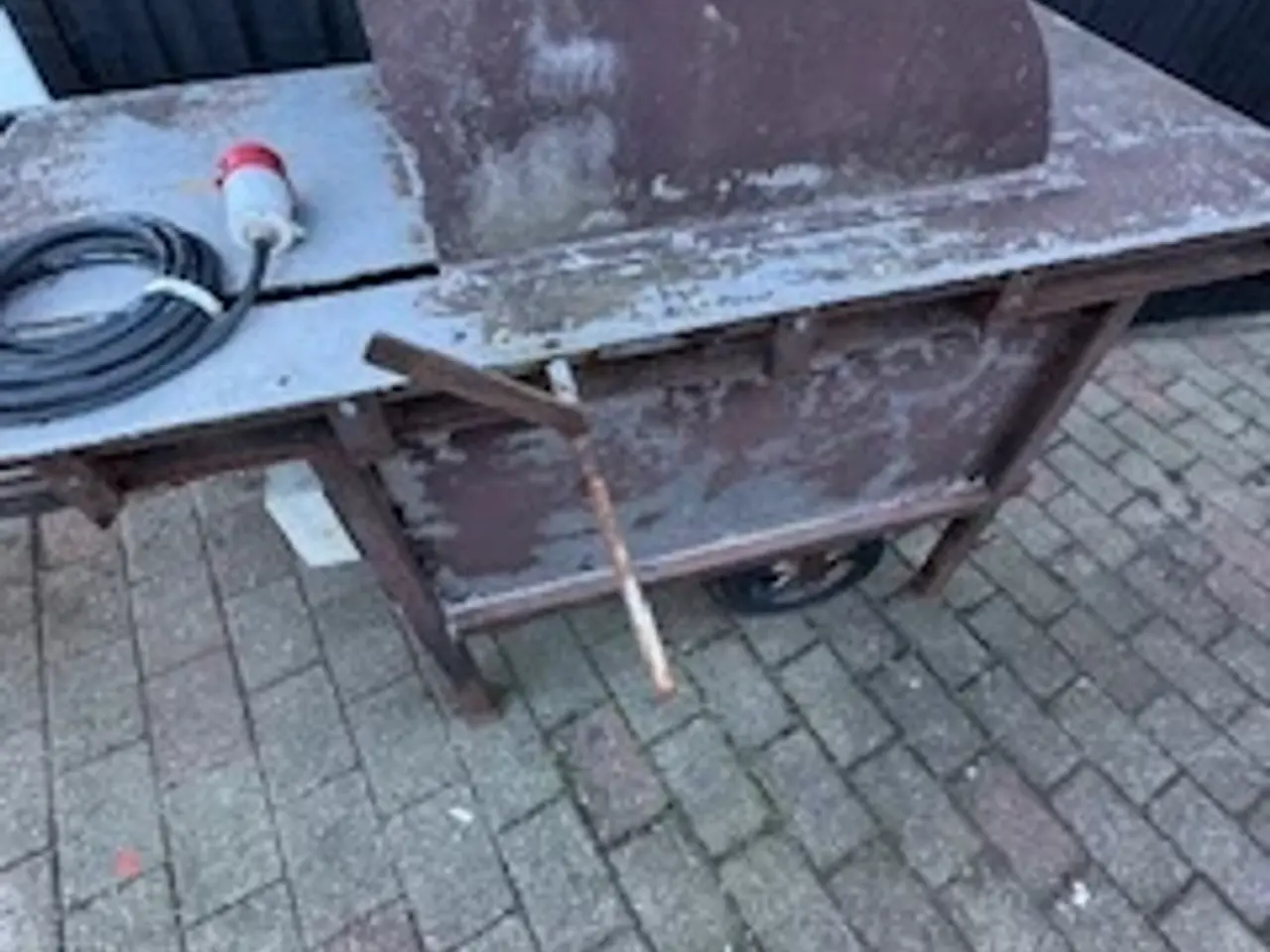 Billede 2 - Brændesav med rullebord af alu 600mm klinge