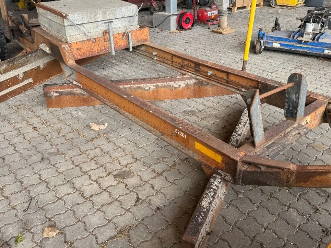 Billede 3 - Bugseret 5 meter hydraulisk vejhøvl 