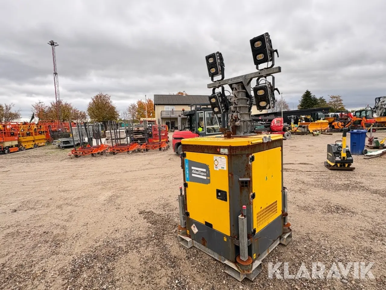 Billede 1 - Teleskoplysmast Atlas Copco HiLight B5+ 8 meter