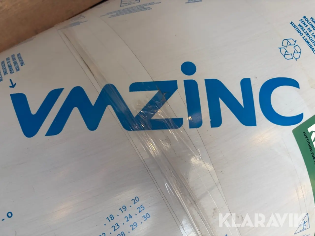 Billede 6 - Zinkplade VMZINC på coils