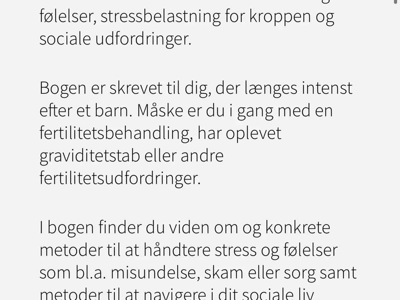 Billede 3 - At være i et fertilitetsforløb 